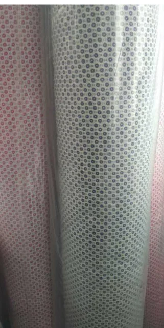 پارچه بیمارستانی چاپی طرح دایره ای صورتی